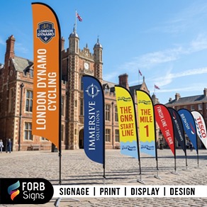 Outdoor Promotional Feather Flags